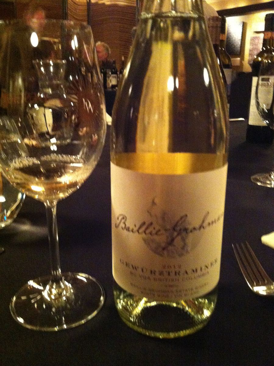 Local Thompson Valley wines paired with regional dishes.