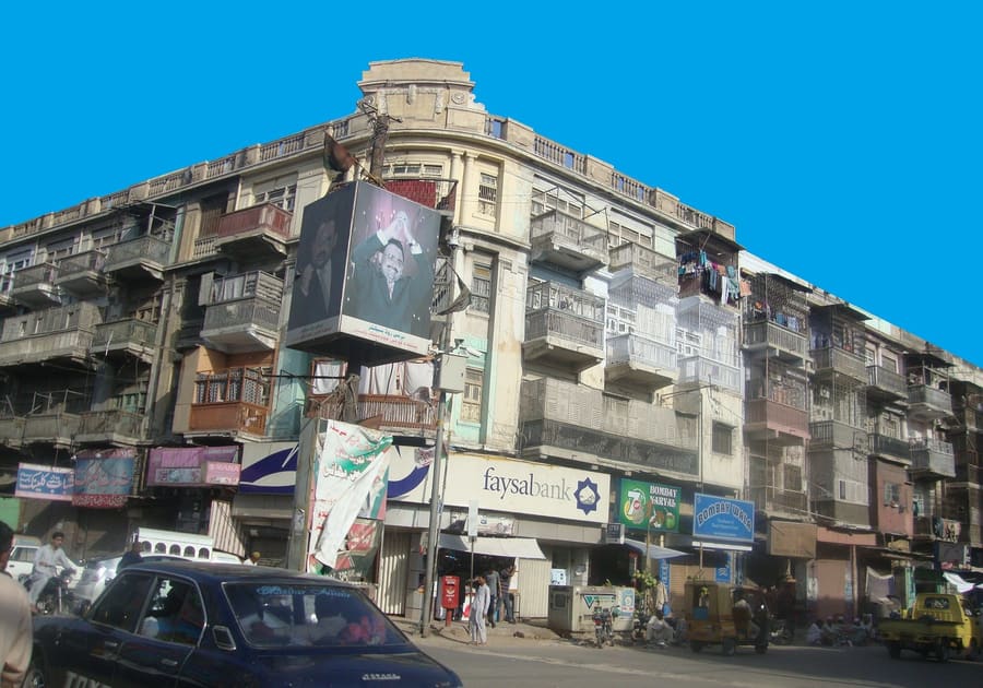 Night grills line the streets of Burns Road, Karachi's oldest food quarter.