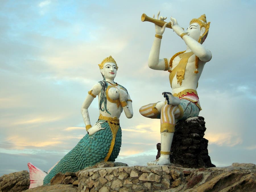 Sunthorn Phu Mermaid Statue