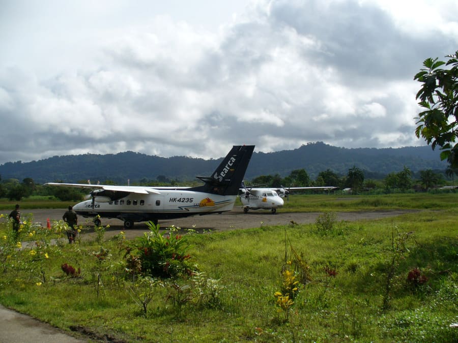 Reyes Murillo Airport Runway