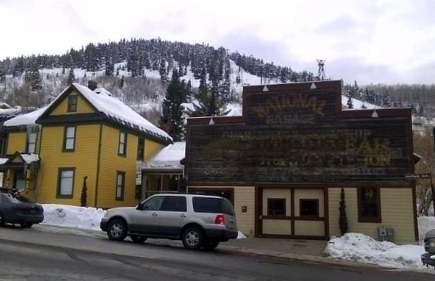 High West Distillery saloon near Main Street.