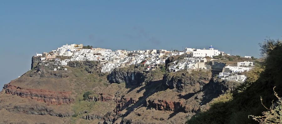Fira to Oia Caldera Path