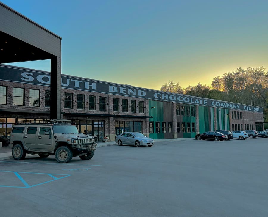 South Bend Chocolate Company downtown store.