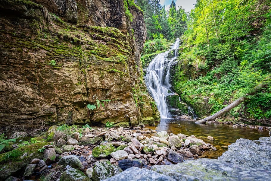 Kamieńczyk Waterfall