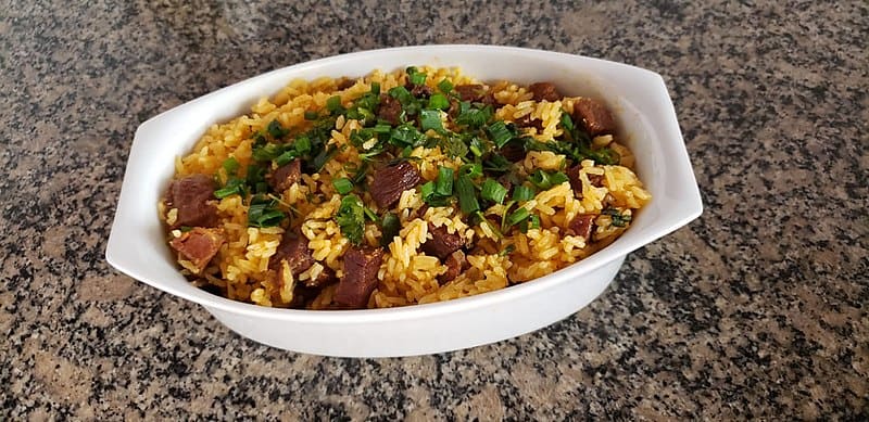 Maria Isabel, rice cooked with spiced carne de sol, is Teresina's defining staple.