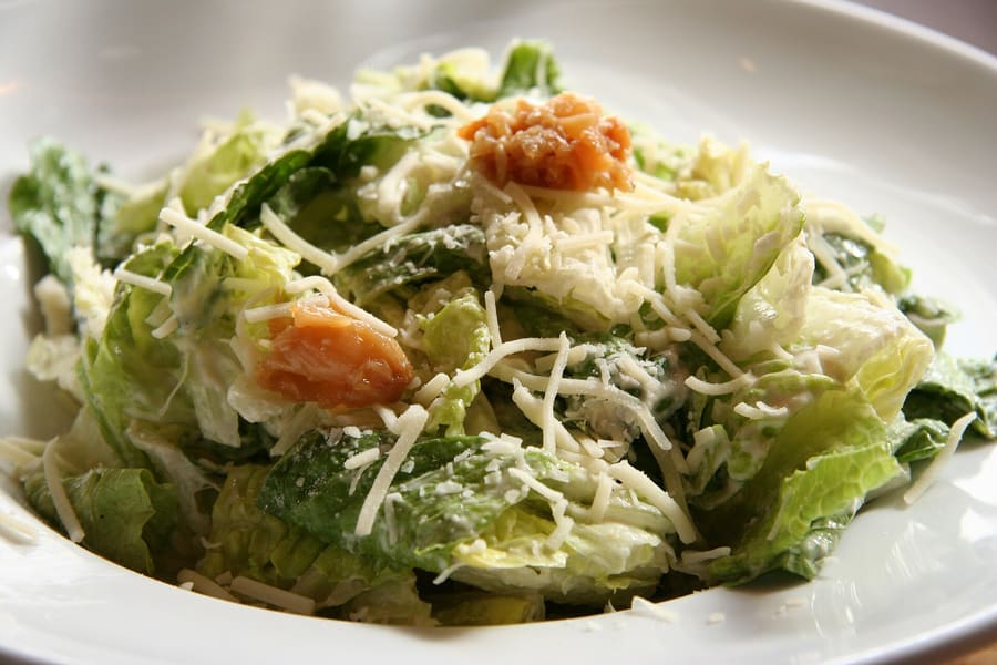 The Caesar salad prepared tableside at its birthplace on Avenida Revolución.
