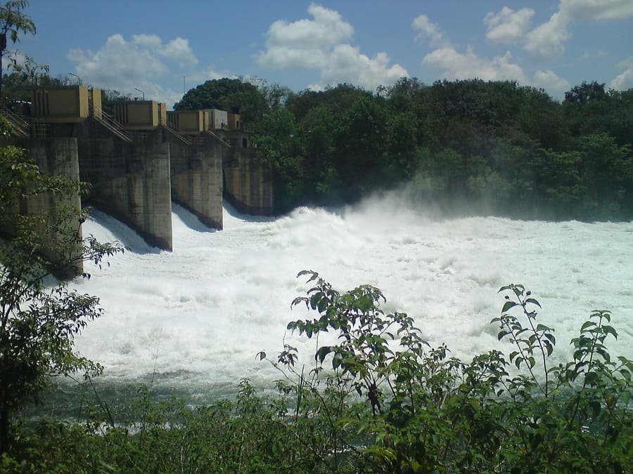Udawalawe Reservoir Dam