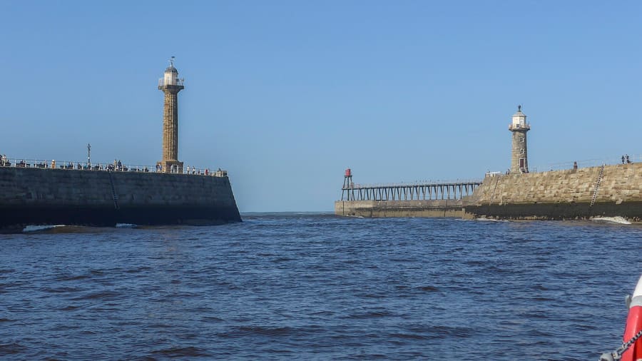 Whitby Harbour Piers