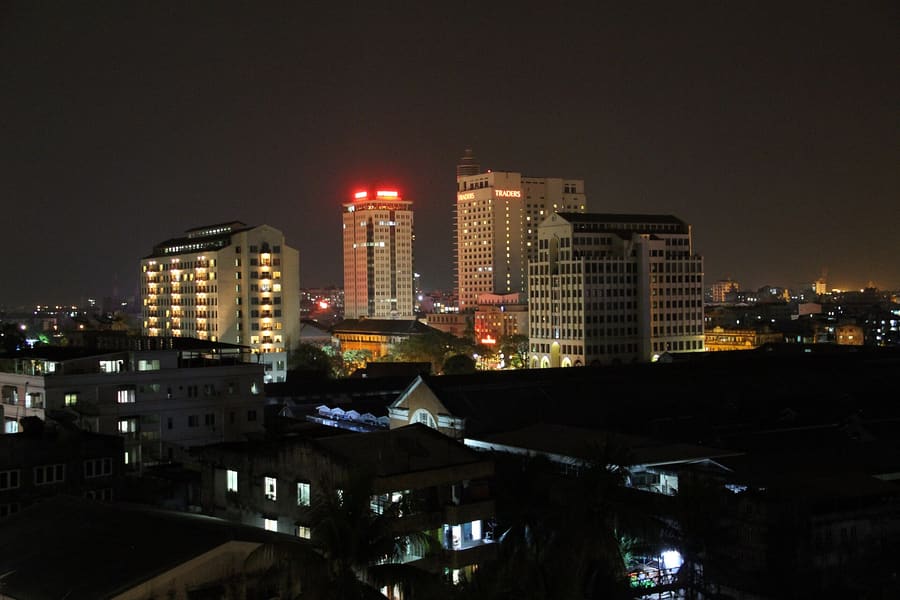 Downtown Yangon